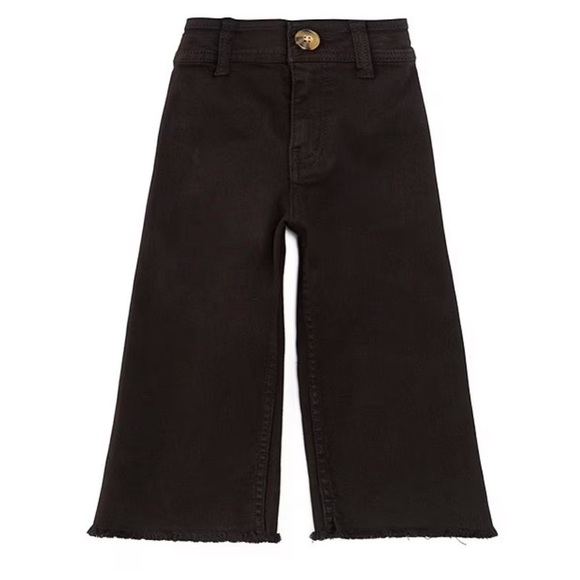 A Loves A Girls Wide Leg Denim Pants - Picture 1 of 7